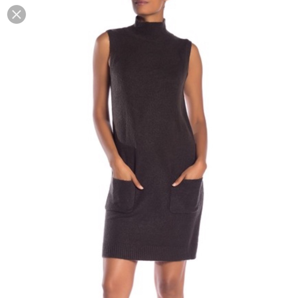 NWT MAX STUDIO SLEEVELESS TURLE NECK DRESS Spring
